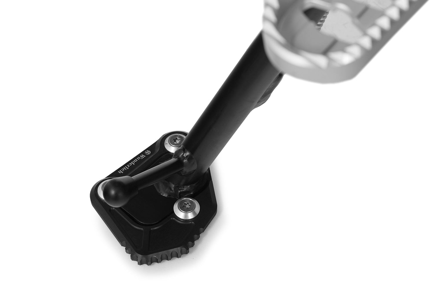 Wunderlich Side Stand Enlarger | Black | BMW F 900 XR - Pyramid Motorcycle Accessories