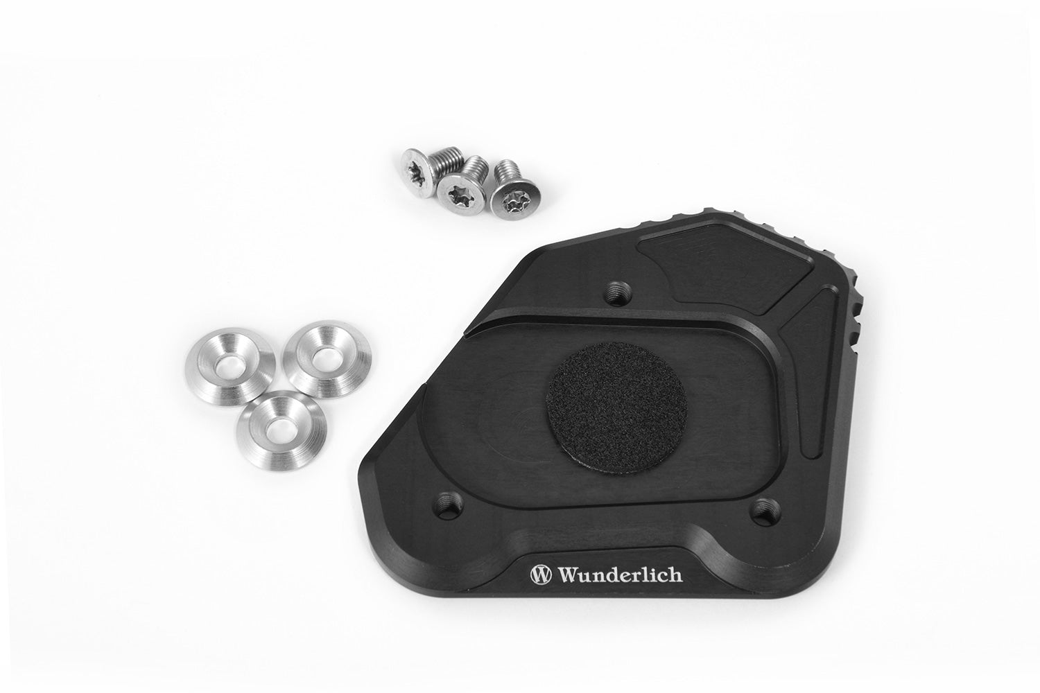 Wunderlich Side Stand Enlarger | Black | BMW F 900 XR - Pyramid Motorcycle Accessories