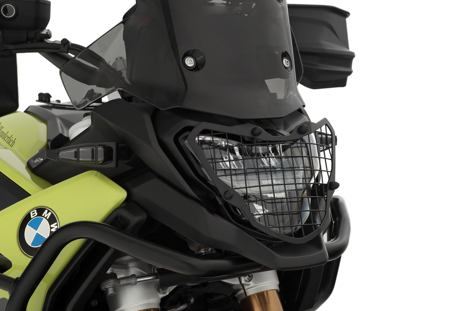 Wunderlich Headlight Protector without Screen Reinforcement Bracket | Black | BMW F 750 GS - Pyramid Motorcycle Accessories