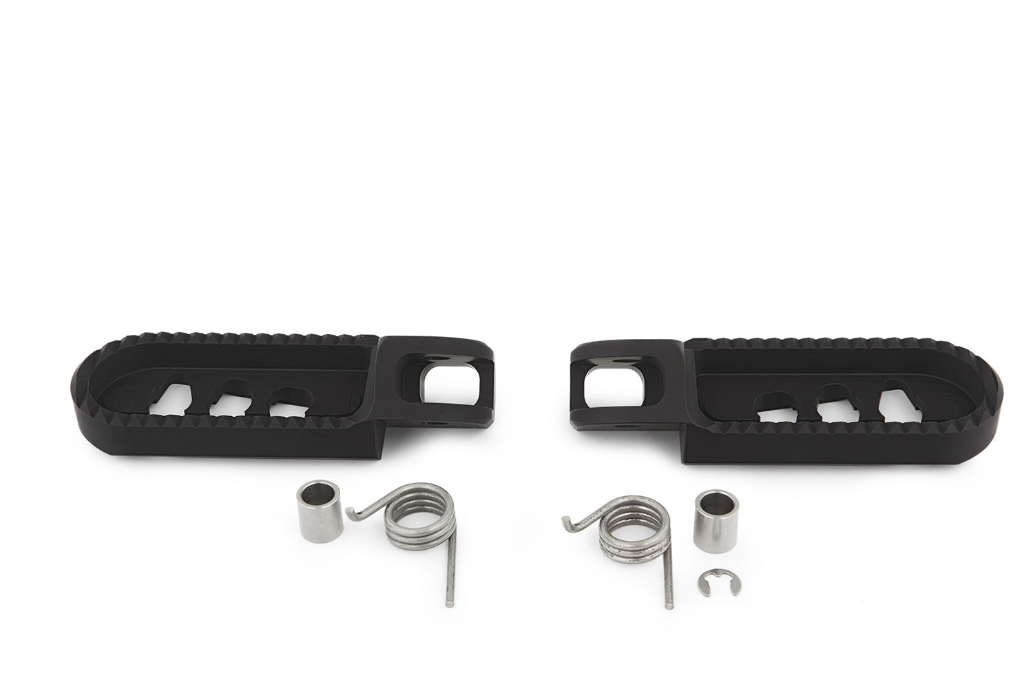 Wunderlich Lower Footrests Ergo-Comfort | Black | BMW R 1300 GS - Pyramid Motorcycle Accessories