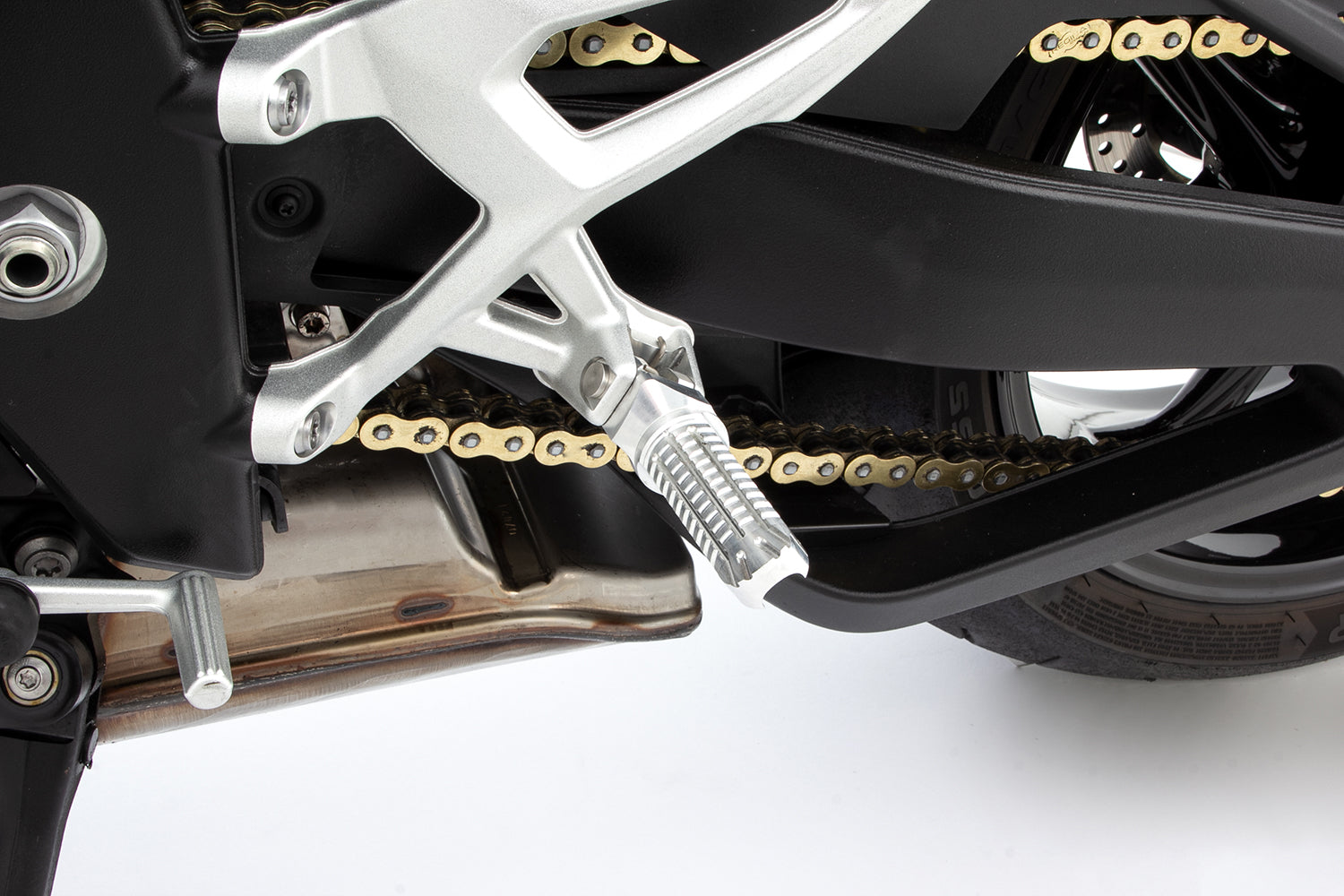 Wunderlich Lower Footrests Ergo-Comfort | Black | BMW R nineT - Pyramid Motorcycle Accessories