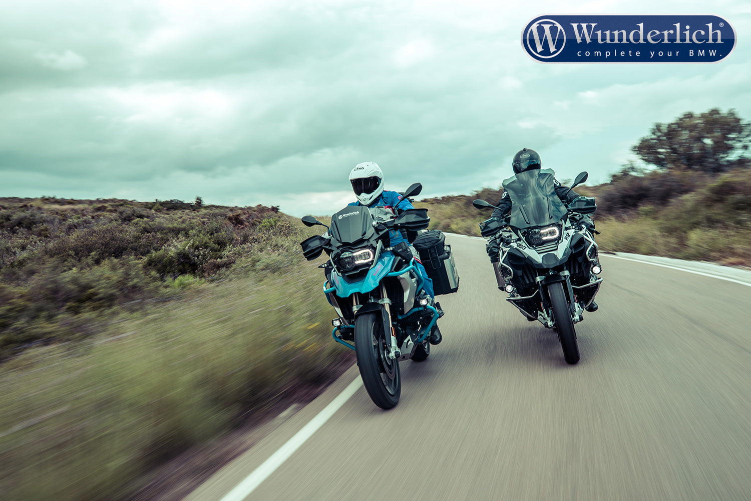 Wunderlich Vario Adapter Evo1 Pair 30mm | Silver | BMW R nineT - Pyramid Motorcycle Accessories