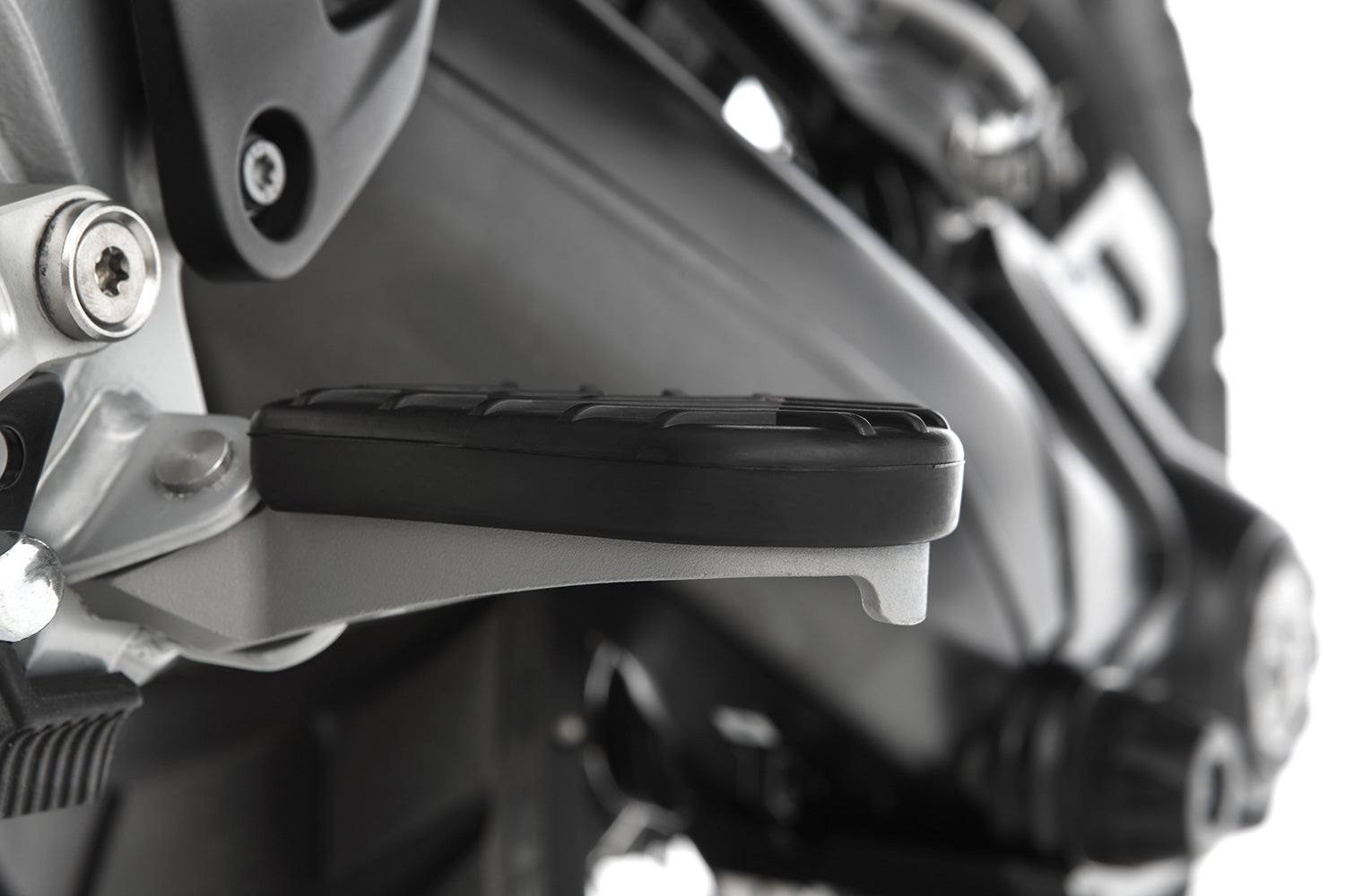 Wunderlich Footrest Pad Set | Black - Pyramid Motorcycle Accessories