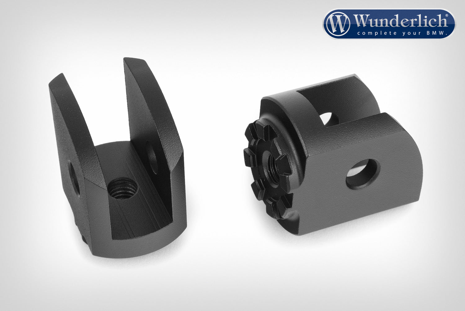 Wunderlich Vario Joint Passenger Evo1 Pair | Black | BMW R 1300 GS - Pyramid Motorcycle Accessories