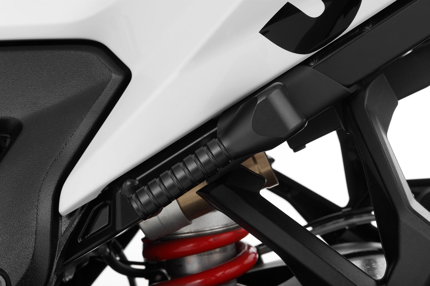 Wunderlich Fold-Away Lifting Handle | Black | BMW S 1000 XR - Pyramid Motorcycle Accessories