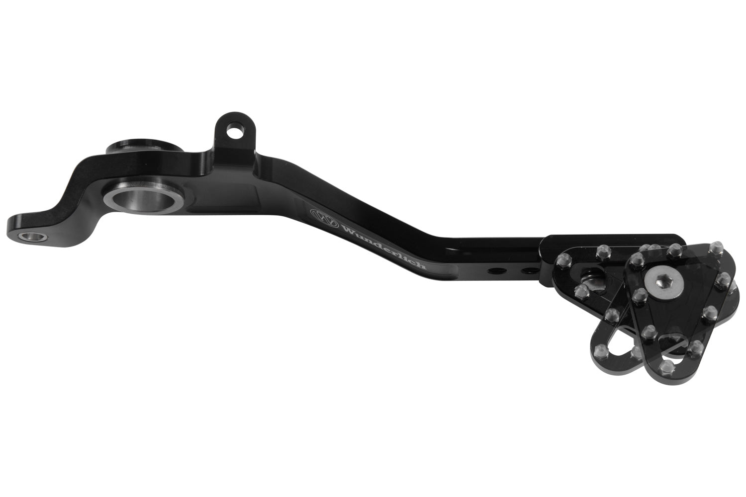 Wunderlich Adjustable Foot Brake Lever | Black - Pyramid Motorcycle Accessories