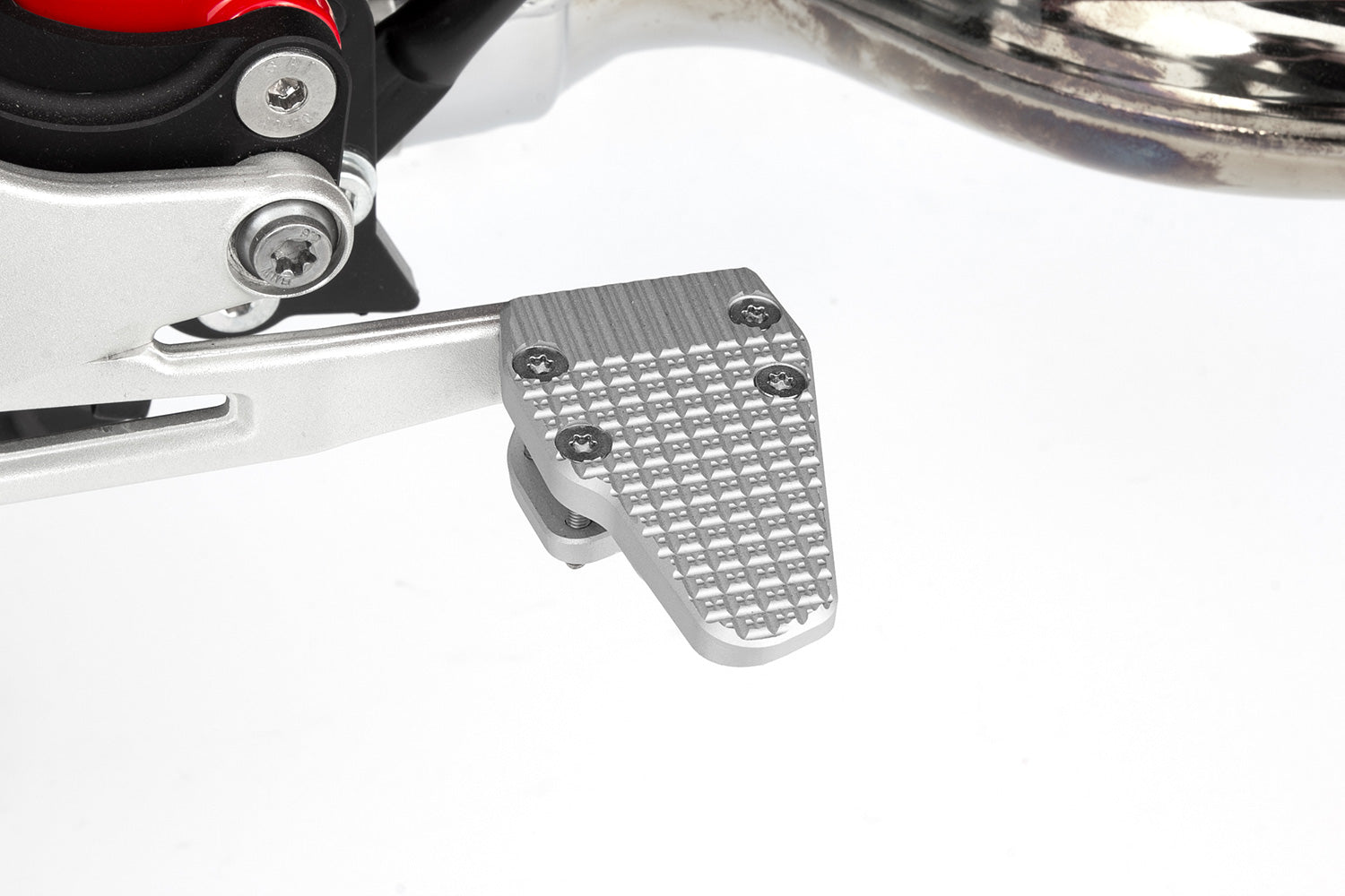 Wunderlich Brake Lever Enlargement (Euro 5) | Silver - Pyramid Motorcycle Accessories