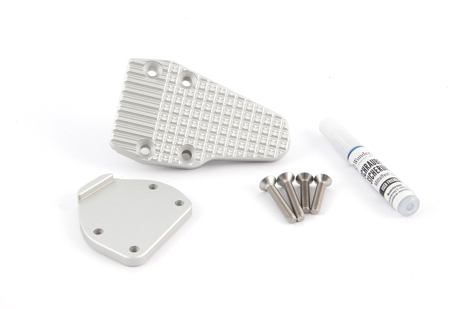 Wunderlich Brake Lever Enlargement (Euro 5) | Silver - Pyramid Motorcycle Accessories