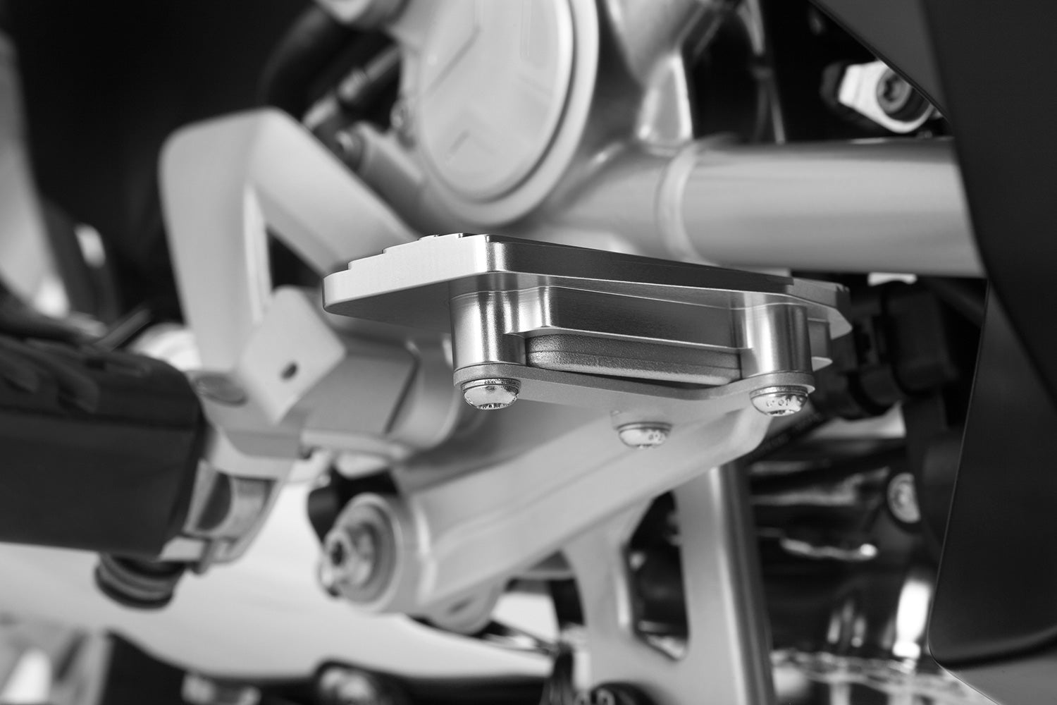 Wunderlich Brake Lever Enlargement | F 750 GS | Silver - Pyramid Motorcycle Accessories