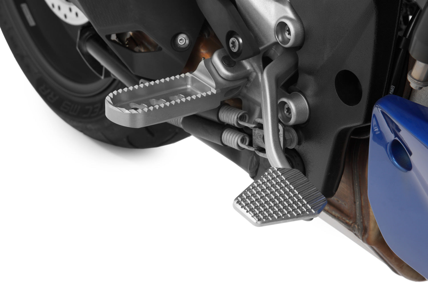 Wunderlich Brake Lever Enlargement | M 1000 XR | Silver - Pyramid Motorcycle Accessories