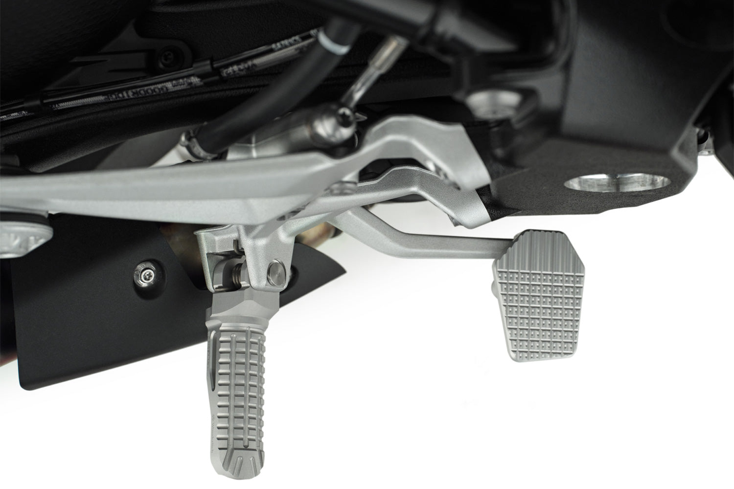 Wunderlich Brake Lever Enlargement (Euro 5) | Silver - Pyramid Motorcycle Accessories