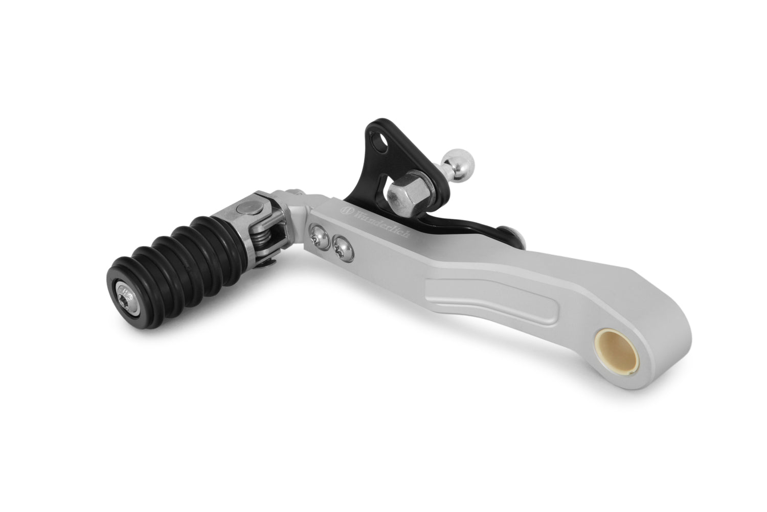 Wunderlich Gear Shift Lever Clever | Silver | BMW F 900 GS - Pyramid Motorcycle Accessories