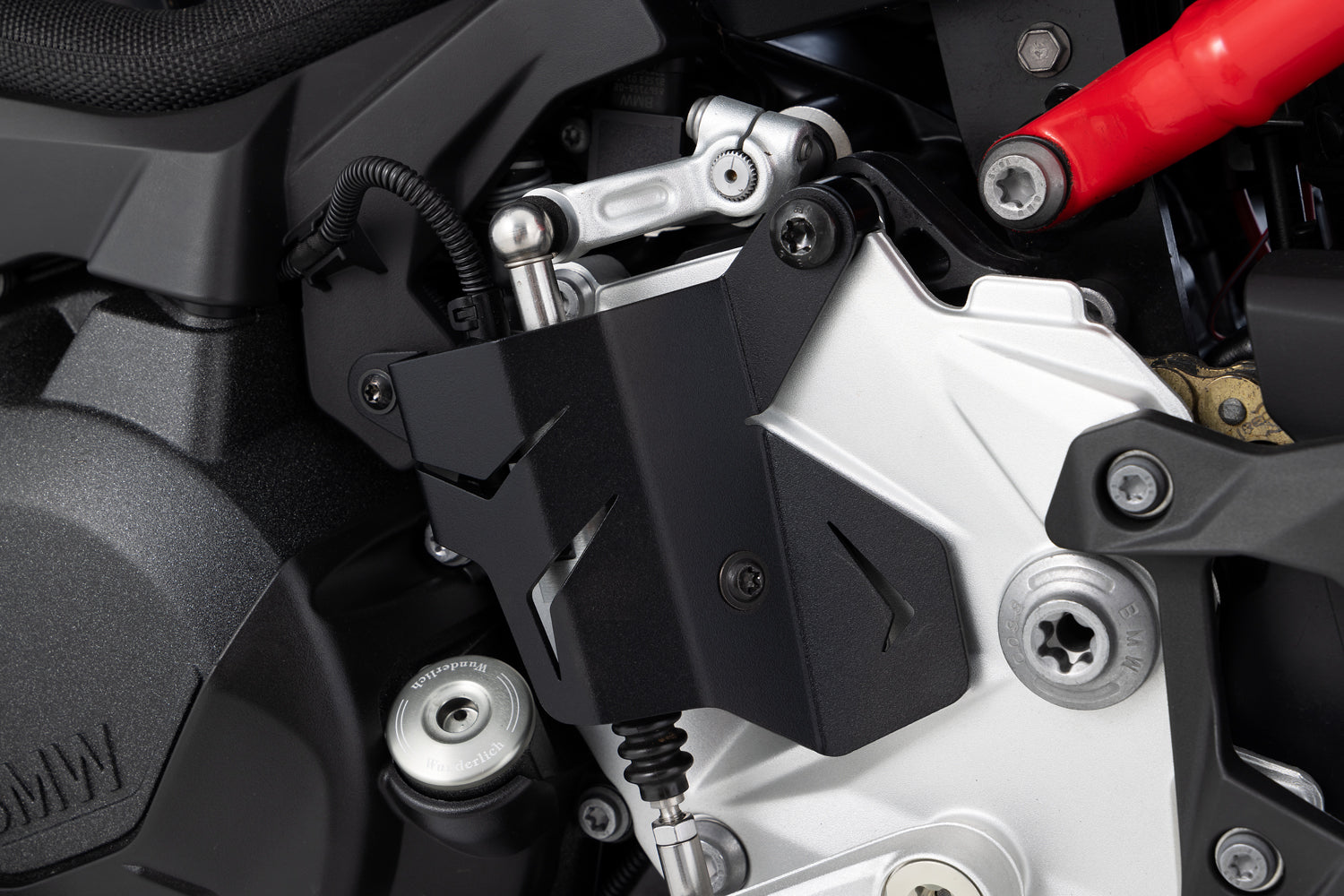Wunderlich Protection For The Quick Shifter | Black - Pyramid Motorcycle Accessories