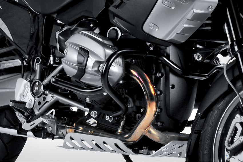 Wunderlich Reinforcement Bar For Engine Protection Bar | Black | BMW R 1300 GS - Pyramid Motorcycle Accessories