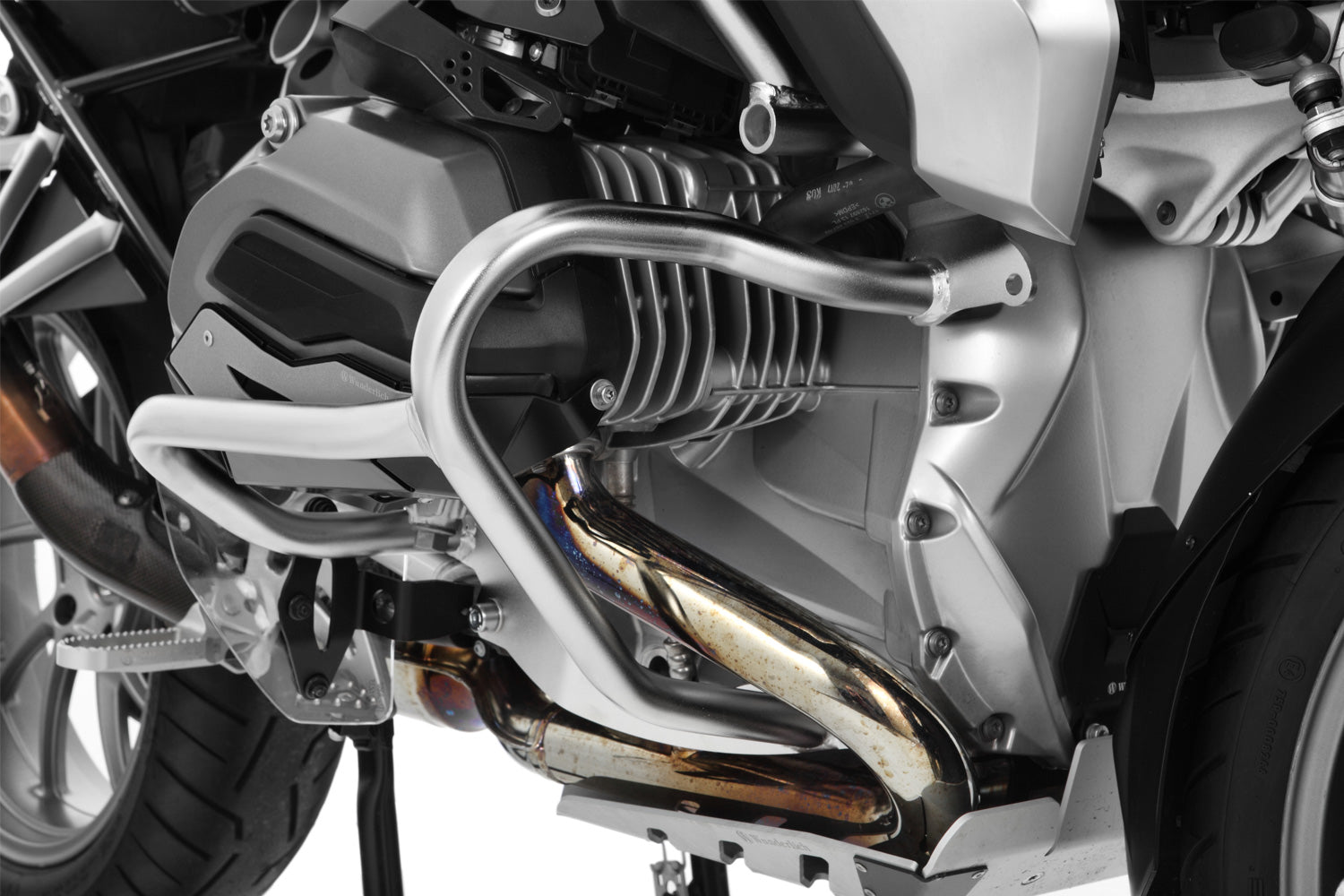 Wunderlich Engine Protection Bar | Chromed - Pyramid Motorcycle Accessories
