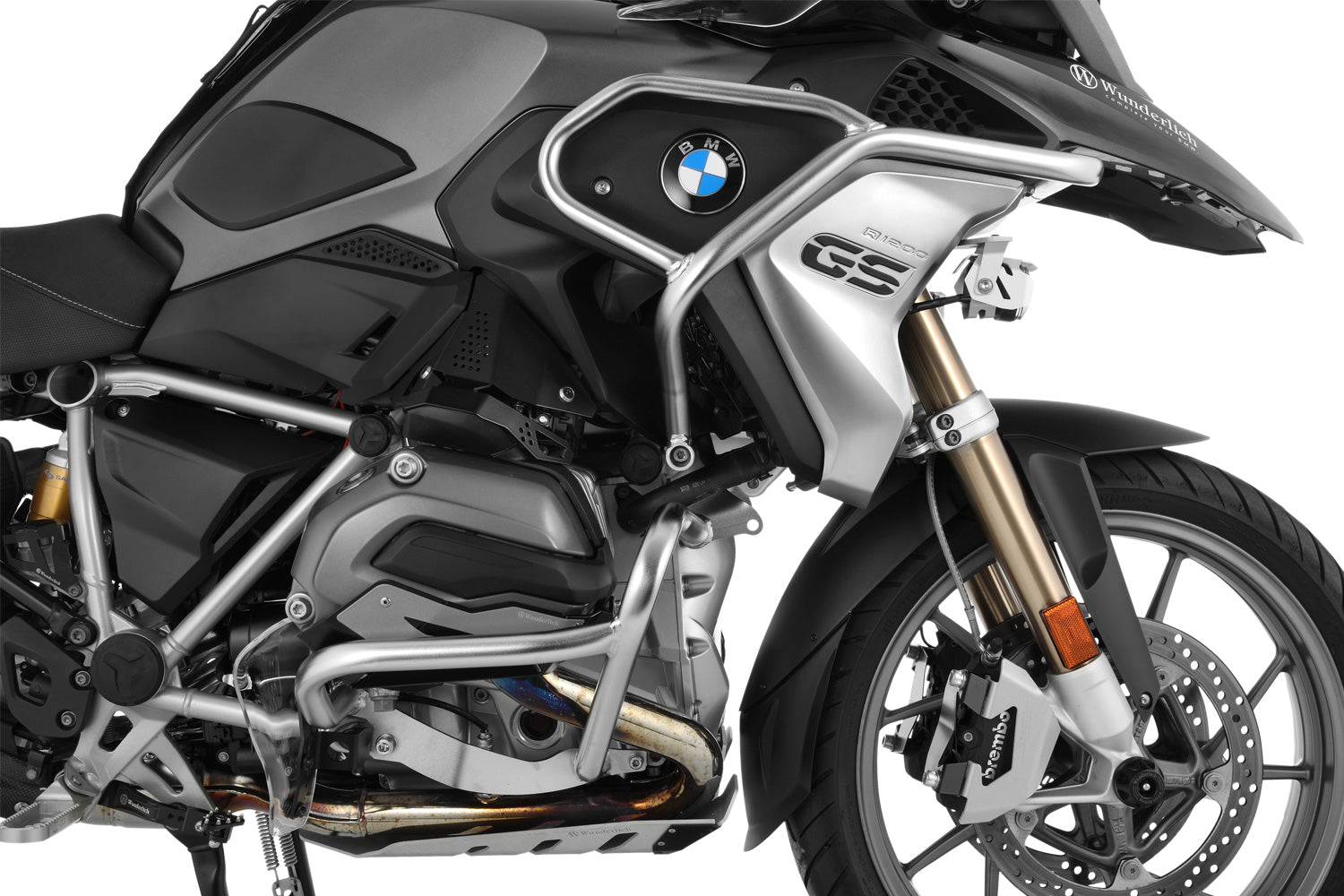 Wunderlich Engine Protection Bar | Chromed - Pyramid Motorcycle Accessories