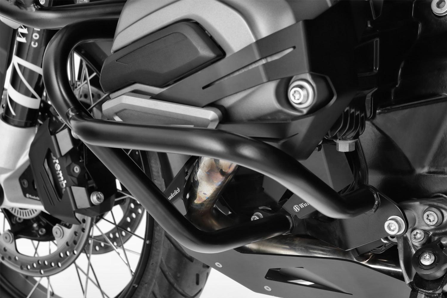 Wunderlich Engine Protection Bar | Silver - Pyramid Motorcycle Accessories