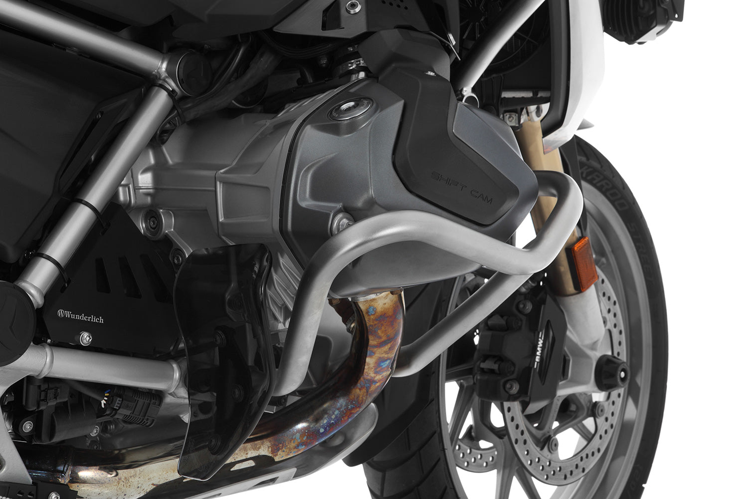 Wunderlich Engine Protection Bar | R 1250 | Silver - Pyramid Motorcycle Accessories