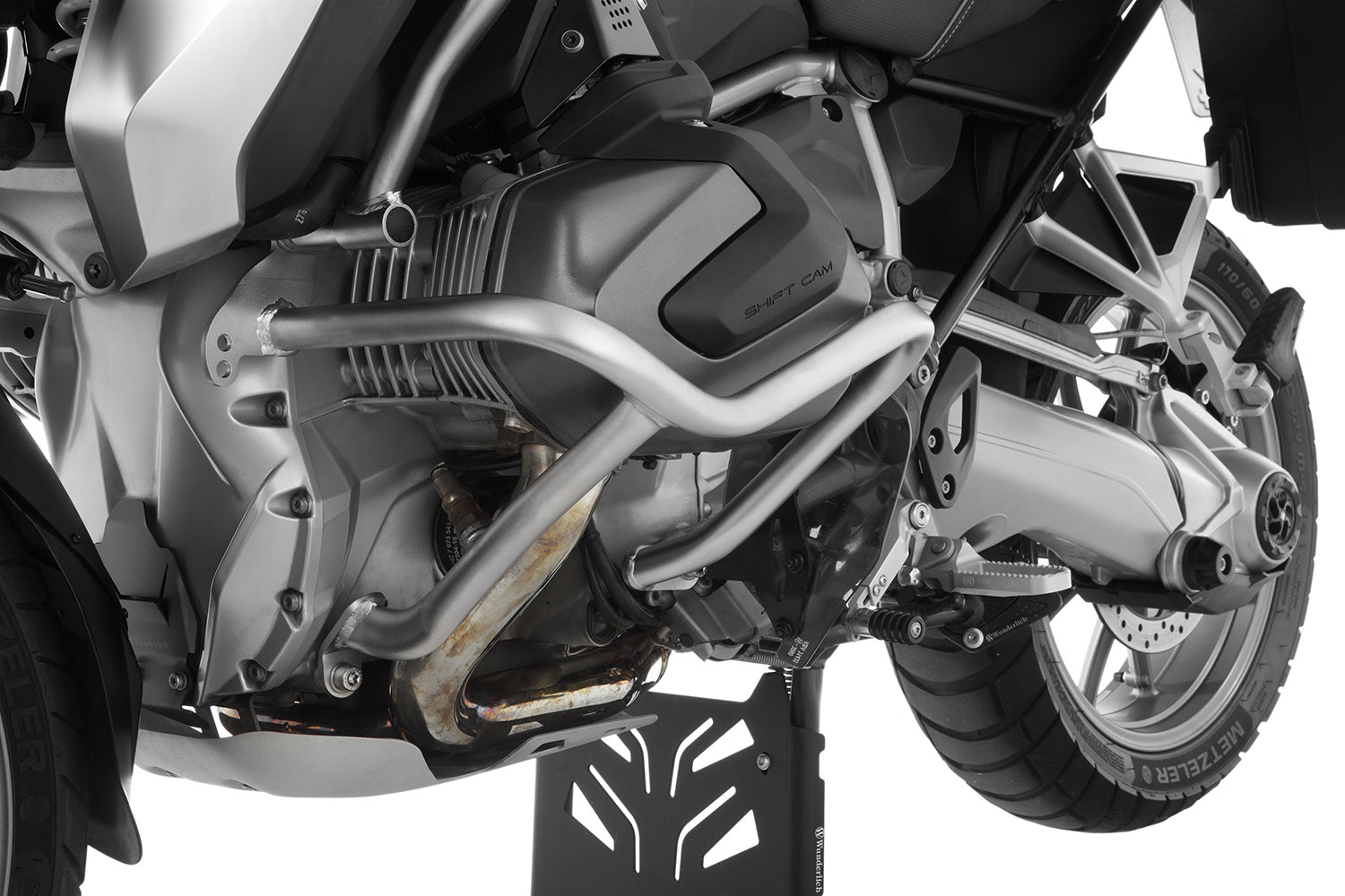 Wunderlich Engine Protection Bar | R 1250 | Silver - Pyramid Motorcycle Accessories
