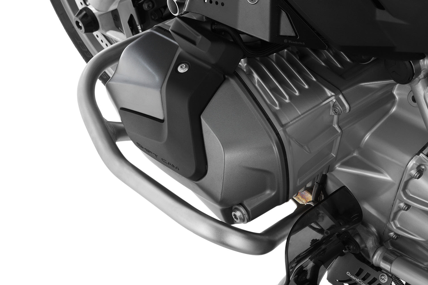 Wunderlich Engine Protection Bar | R 1250 | Silver - Pyramid Motorcycle Accessories