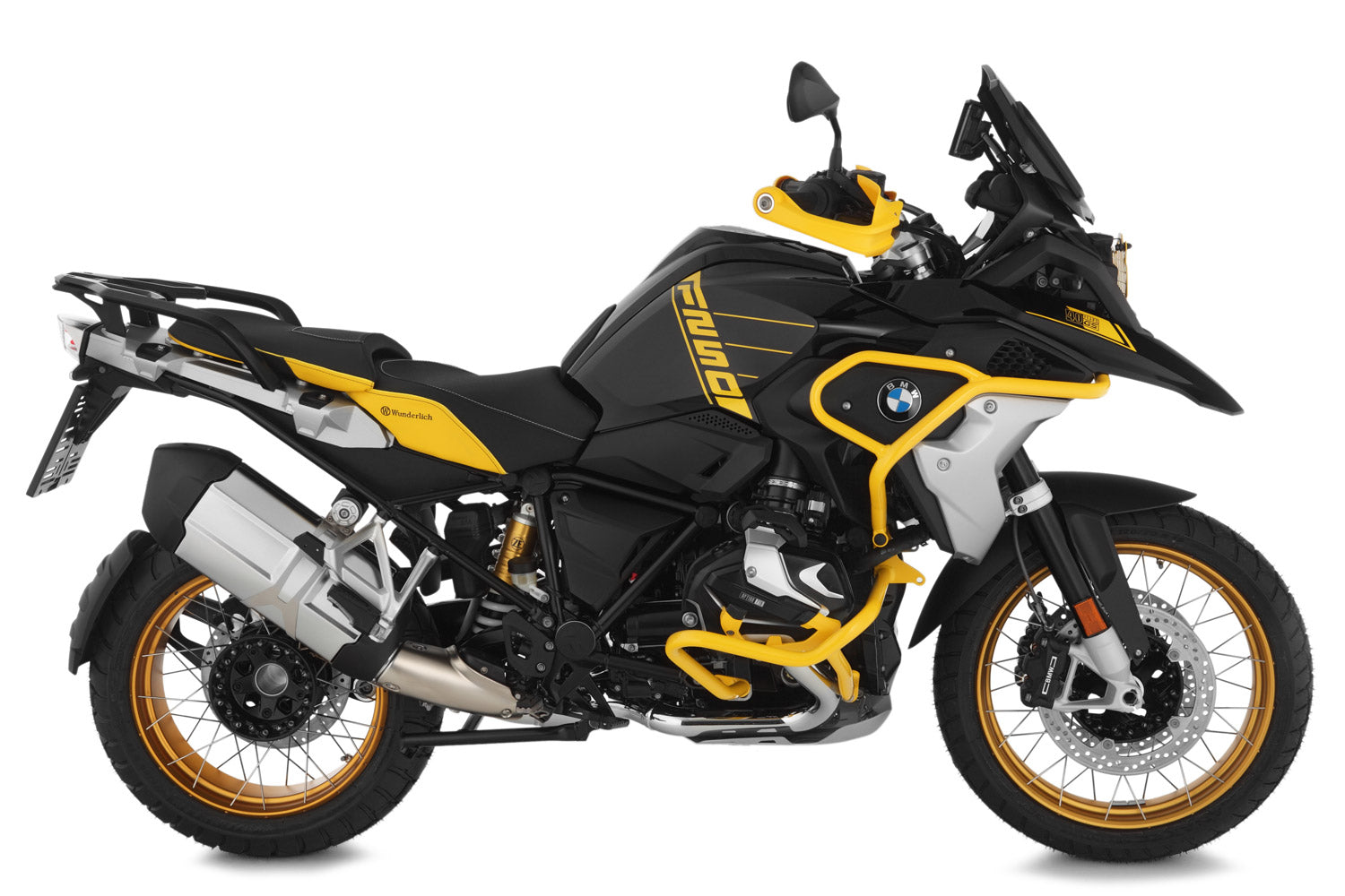 Wunderlich Engine Protection Bar | R 1250 GS | Yellow - Pyramid Motorcycle Accessories