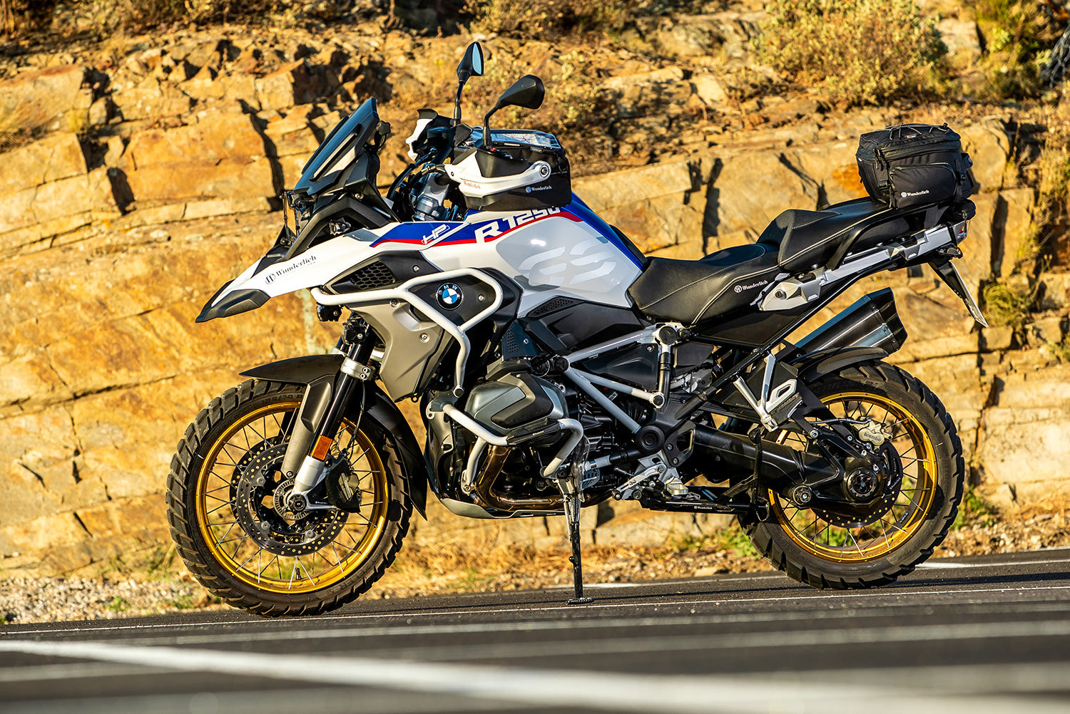 Wunderlich Engine Protection Bar | R 1250 RT | Silver - Pyramid Motorcycle Accessories