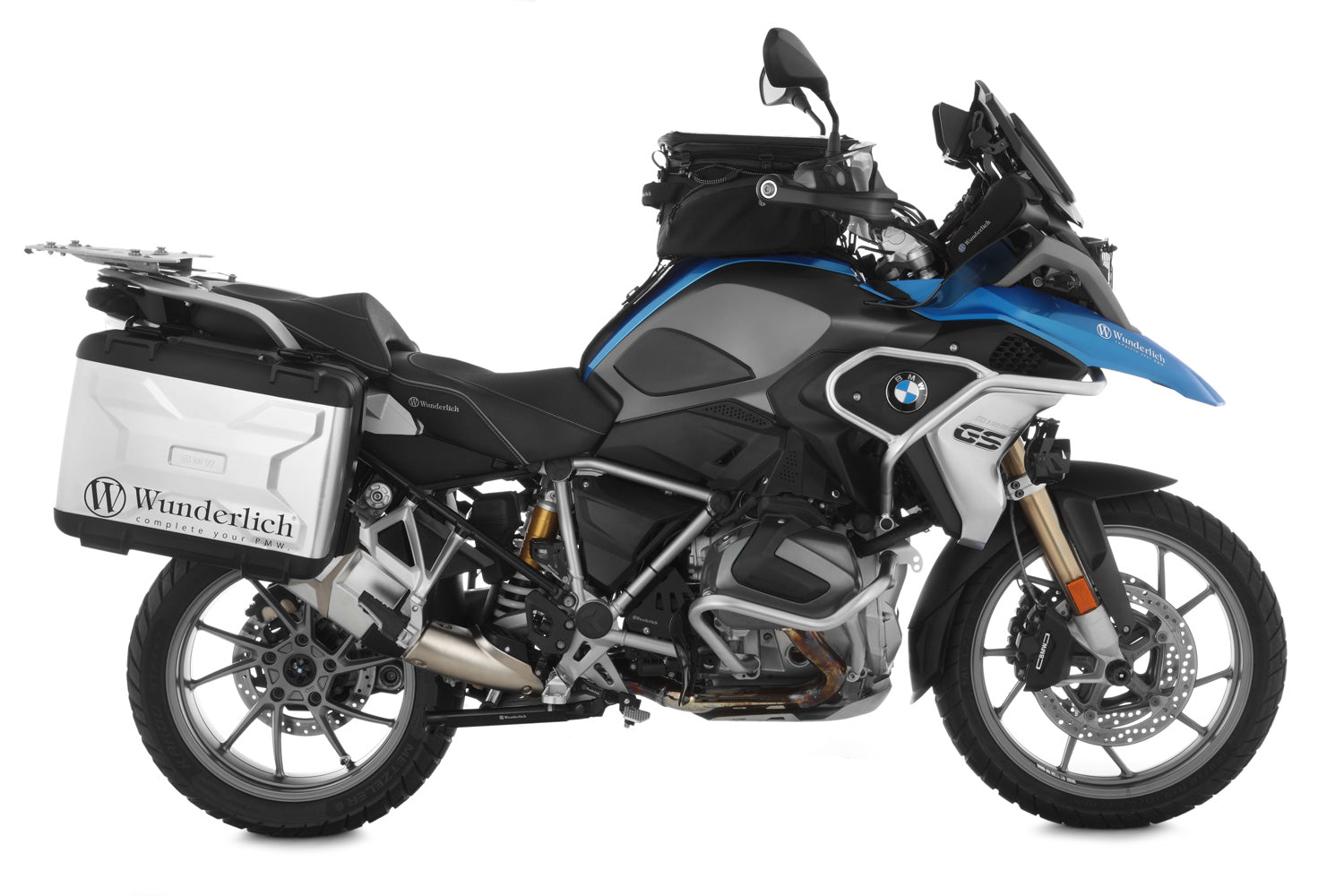 Wunderlich Tank Guard Adventure Style | Silver - Pyramid Motorcycle Accessories