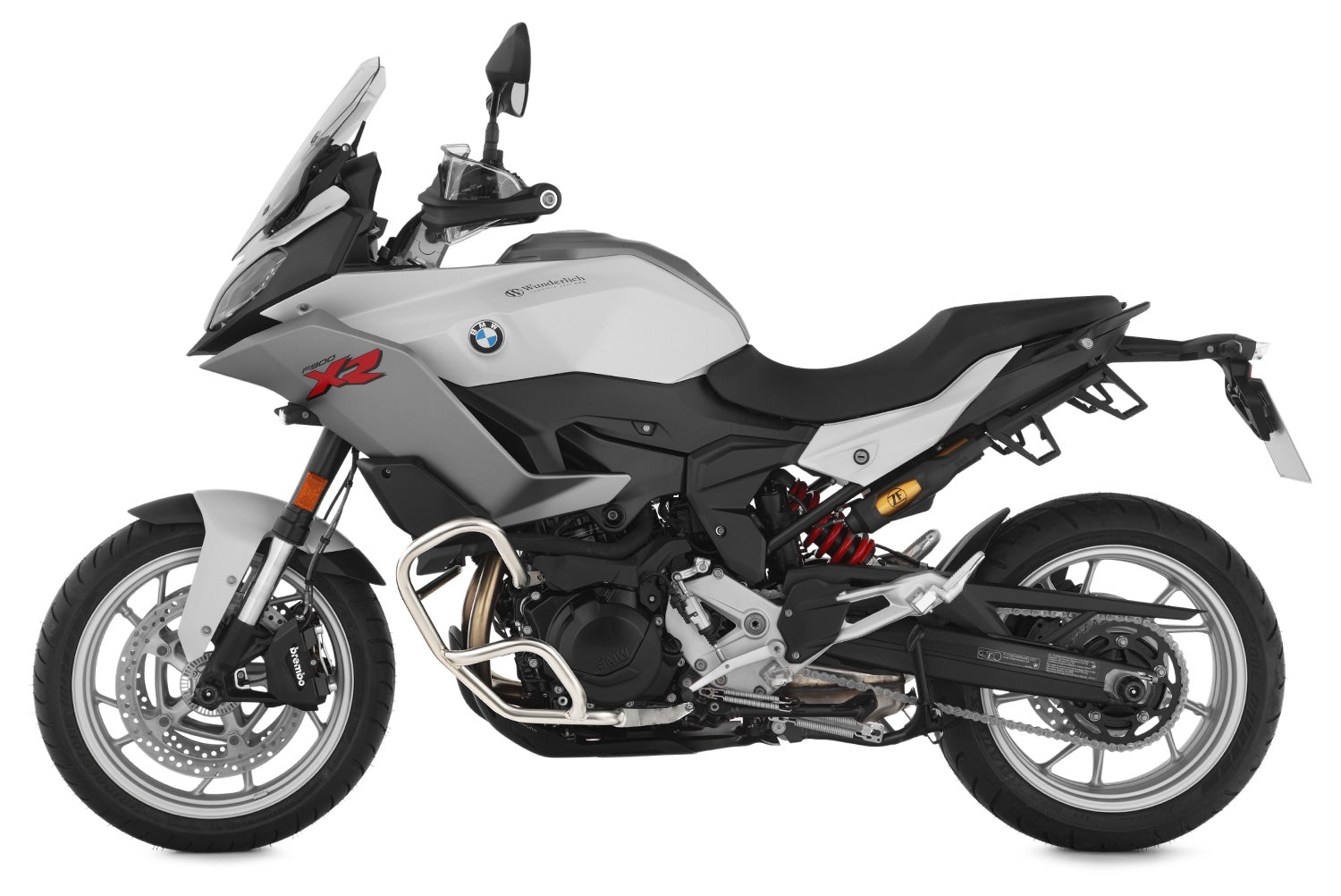 Wunderlich Guard Engine Protection Bar | Red | BMW F 900 GS - Pyramid Motorcycle Accessories