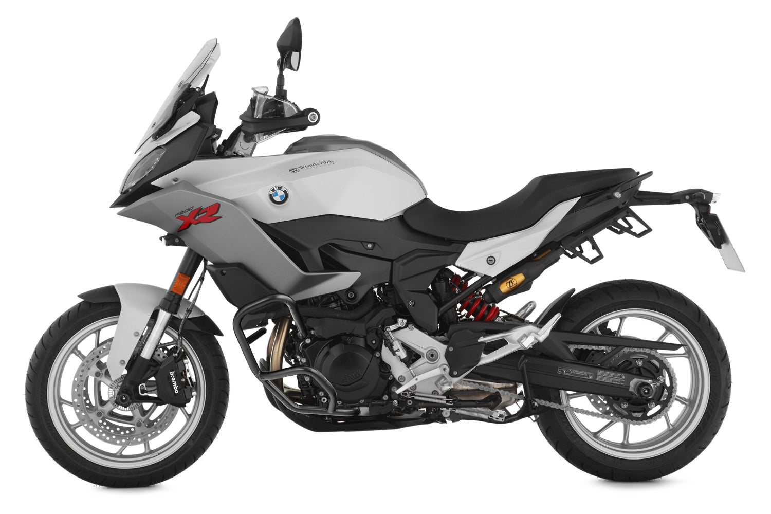 Wunderlich Extreme Engine Protection Bar | F 900 XR | Silver - Pyramid Motorcycle Accessories