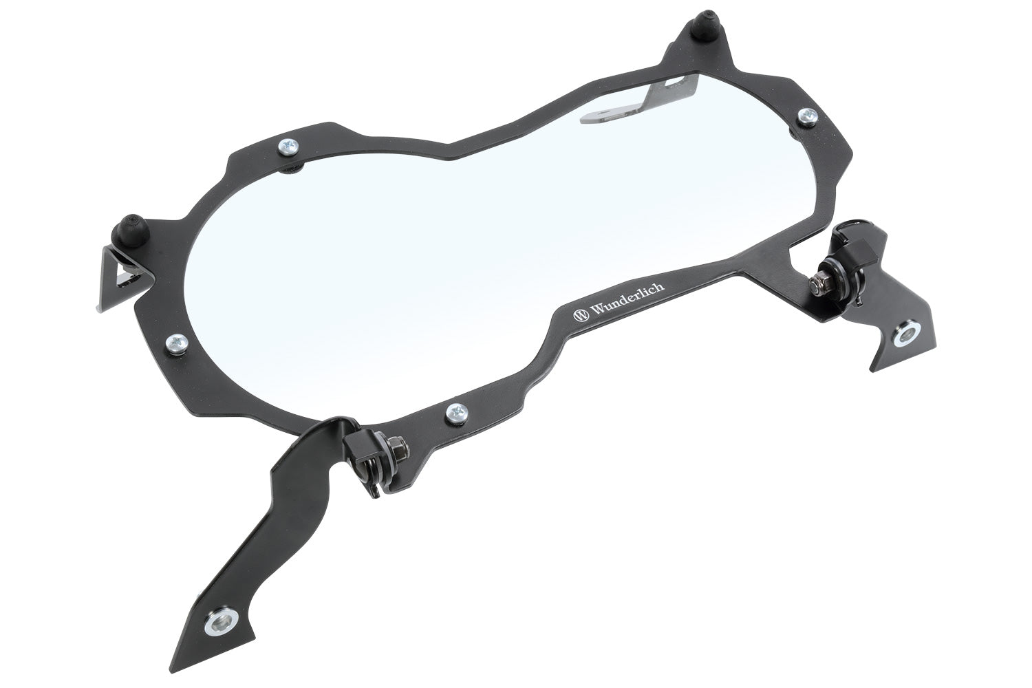 Wunderlich Headlight Protector Foldable Clear | Black | BMW R 1200 GS - Pyramid Motorcycle Accessories