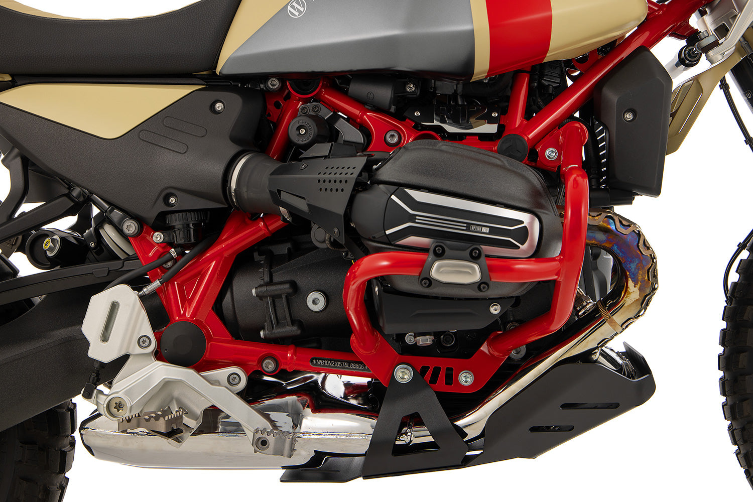 Wunderlich Engine Protection Ultimate | Silver - Pyramid Motorcycle Accessories