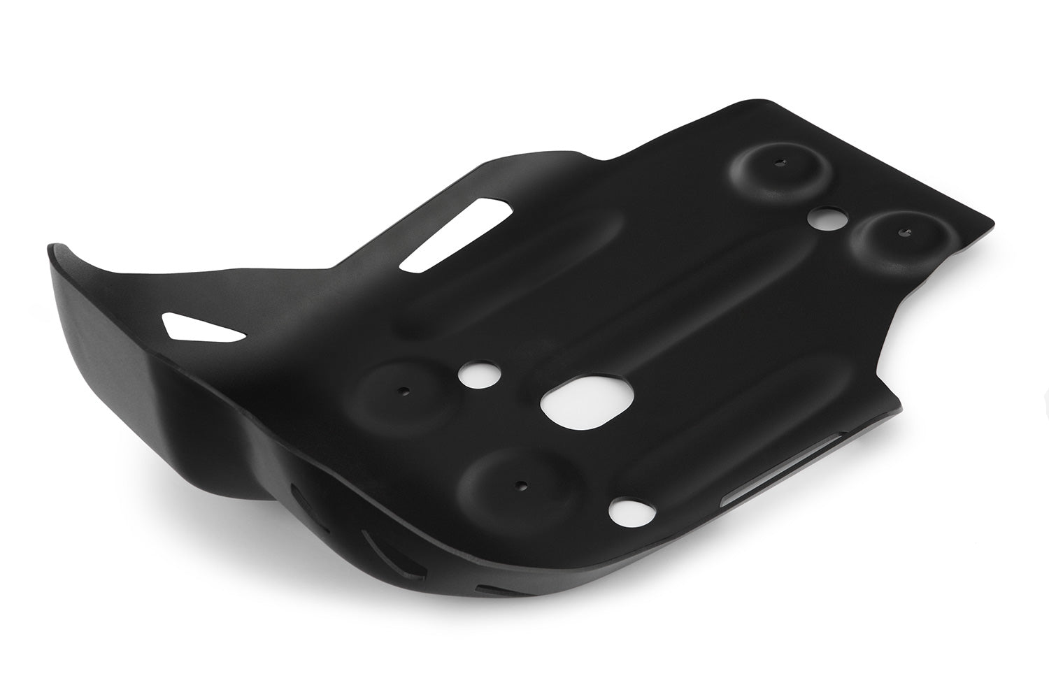 Wunderlich Engine Protection Extreme Euro 4 For Original Plate | Black - Pyramid Motorcycle Accessories
