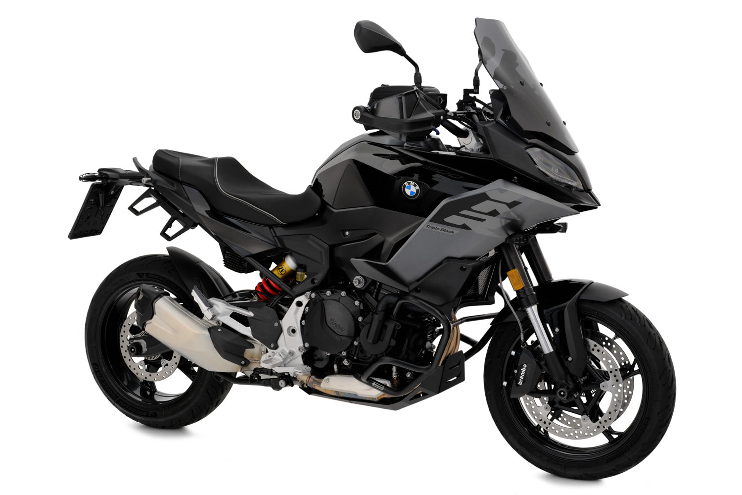Wunderlich Widening Set For Engine Protection Bar | Black | BMW R 12 - Pyramid Motorcycle Accessories