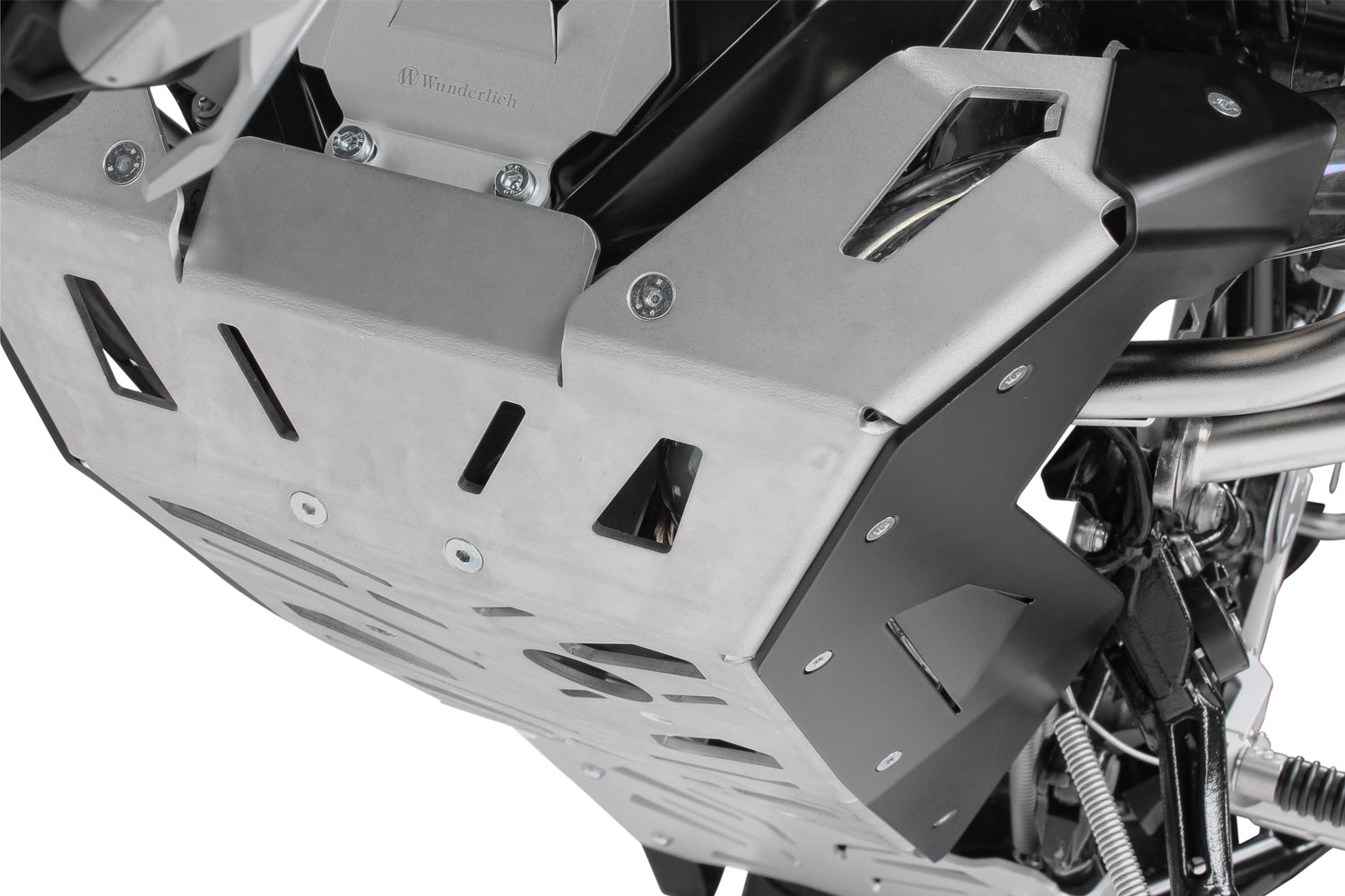 Wunderlich Engine Protection Ultimate Extreme | Silver - Pyramid Motorcycle Accessories