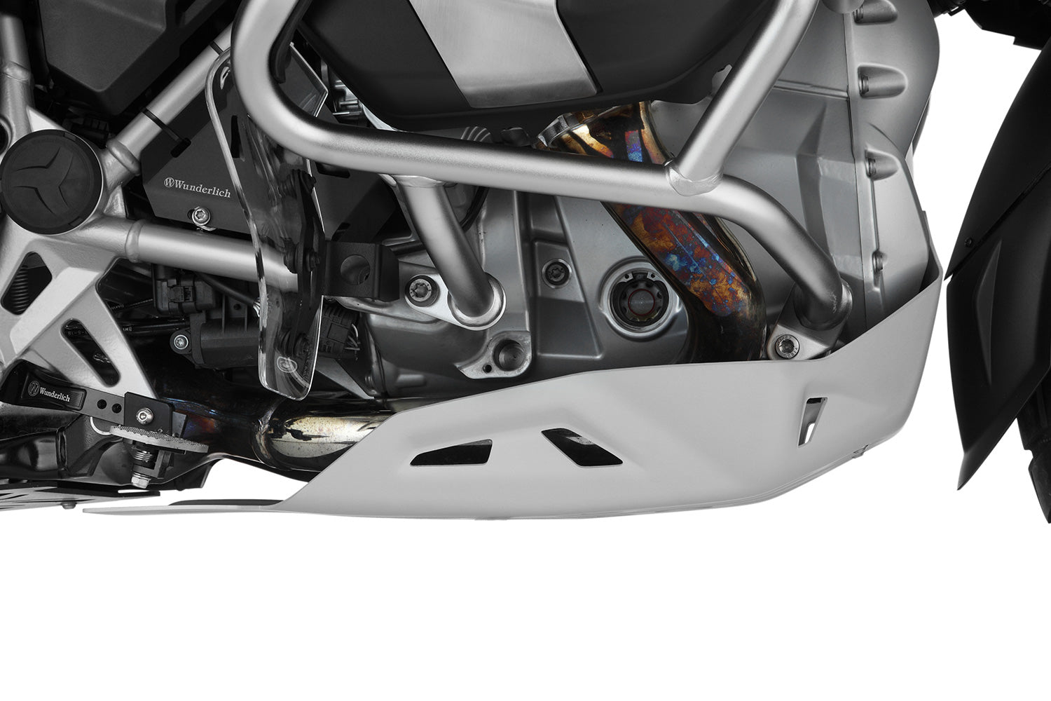 Wunderlich Engine Protection Extreme Euro 4 without Original Motor | Black - Pyramid Motorcycle Accessories