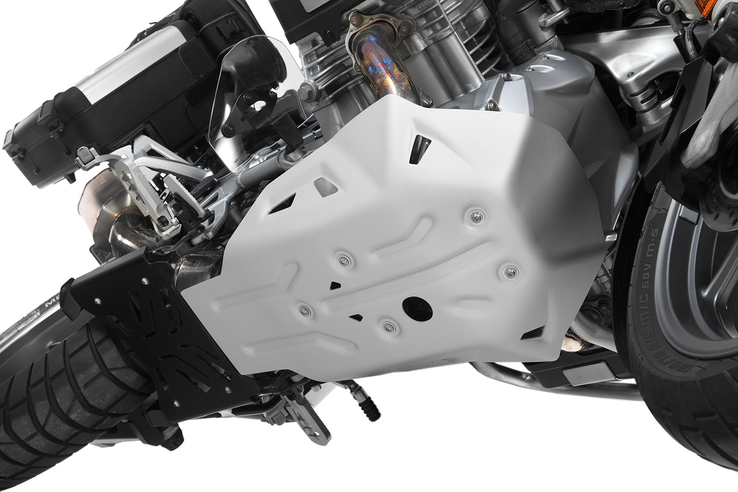 Wunderlich Engine Protection Extreme Euro 4 without Original Motor | Black - Pyramid Motorcycle Accessories