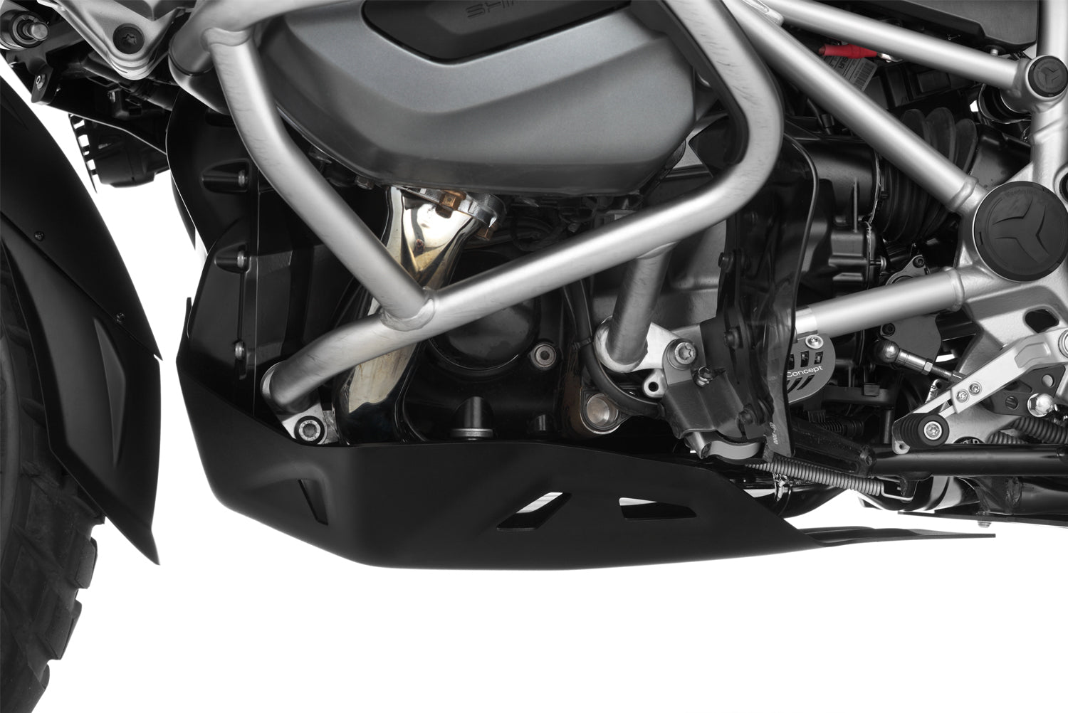 Wunderlich Engine Protection Extreme | Black - Pyramid Motorcycle Accessories