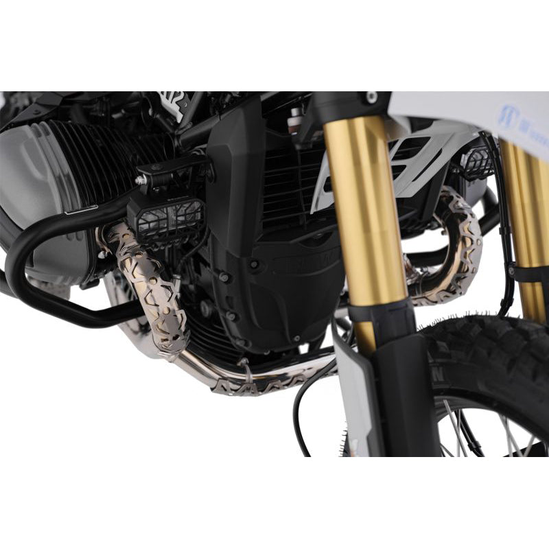 Wunderlich Header Pipe Protector | Silver | BMW R nineT - Pyramid Motorcycle Accessories