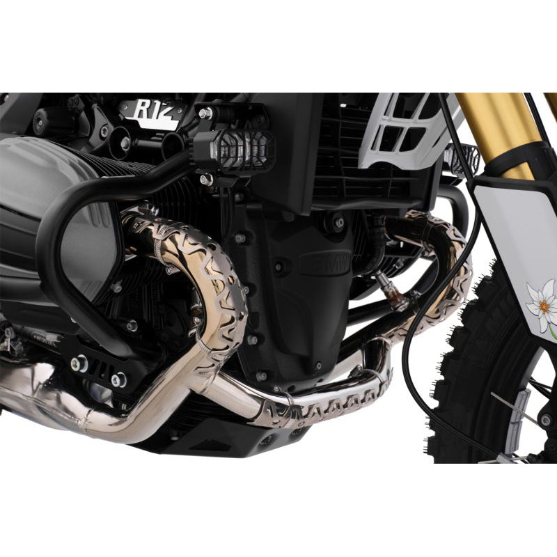 Wunderlich Header Pipe Protector | Silver | BMW R nineT - Pyramid Motorcycle Accessories