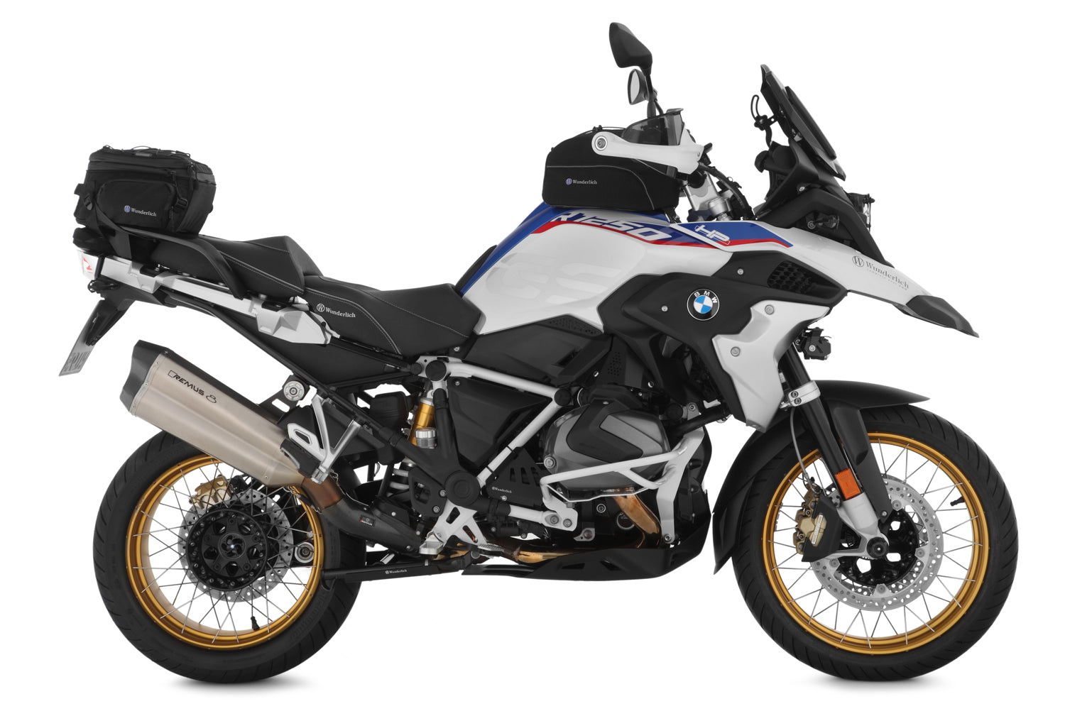 Wunderlich Exhaust Flap Cover | Black - Pyramid Motorcycle Accessories
