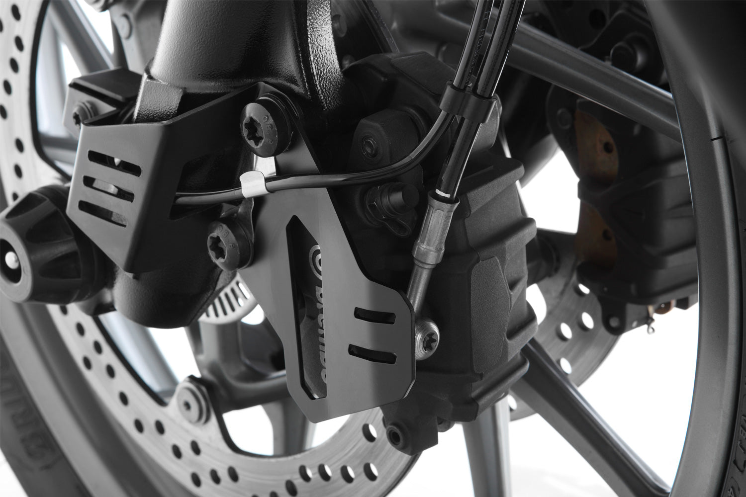 Wunderlich Brake Calliper Cover Front | Black - Pyramid Motorcycle Accessories