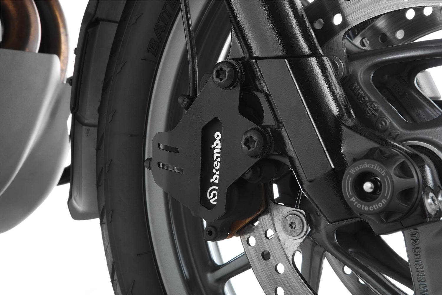 Wunderlich Brake Calliper Cover Front | Black - Pyramid Motorcycle Accessories