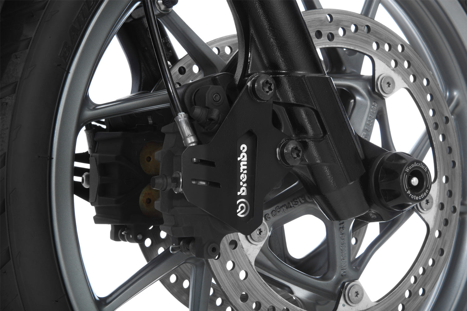 Wunderlich Brake Calliper Cover Front | Black - Pyramid Motorcycle Accessories