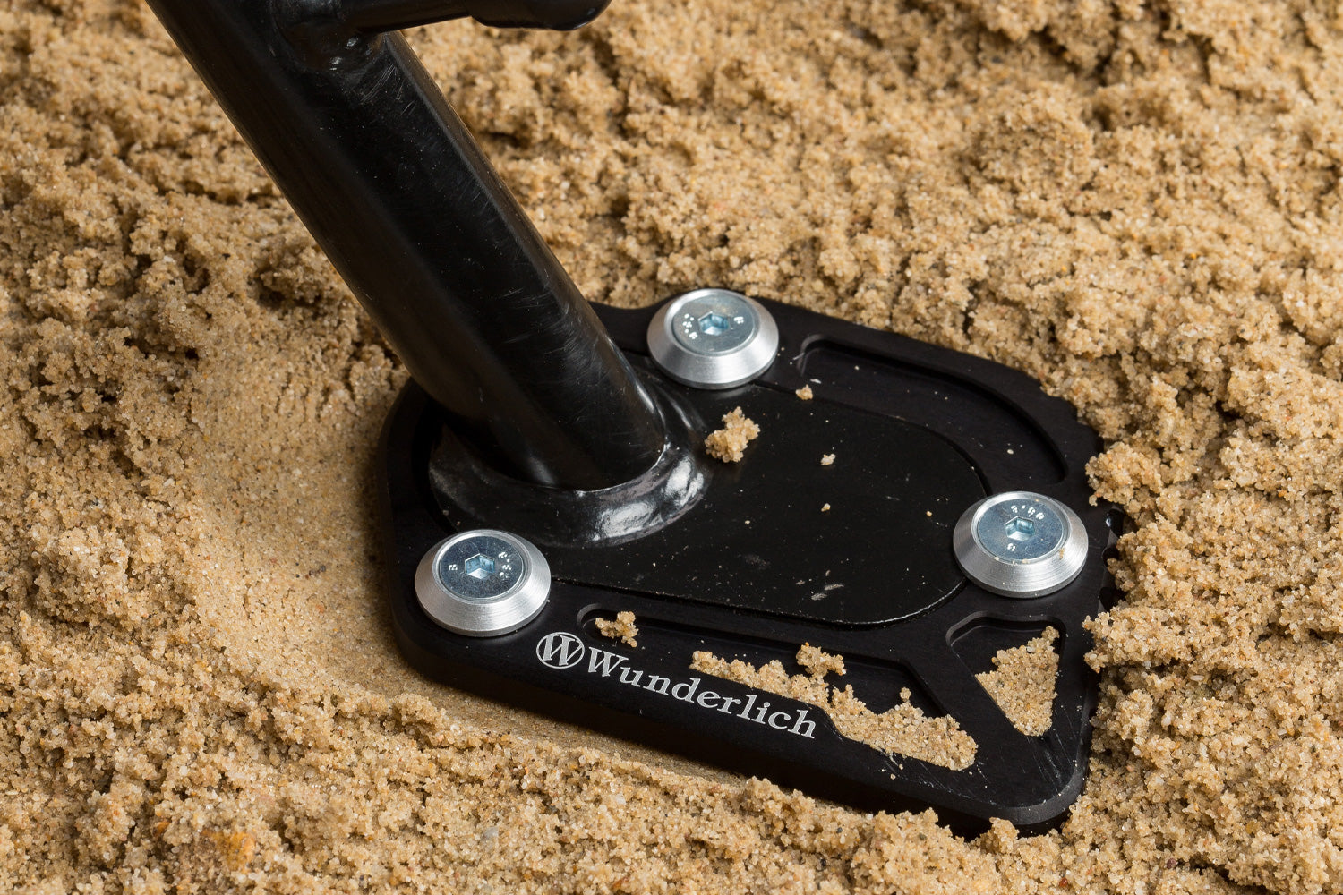 Wunderlich Side Stand Support Enlargement for Lowered Version R 1250 GS Adventure - Pyramid Motorcycle Accessories