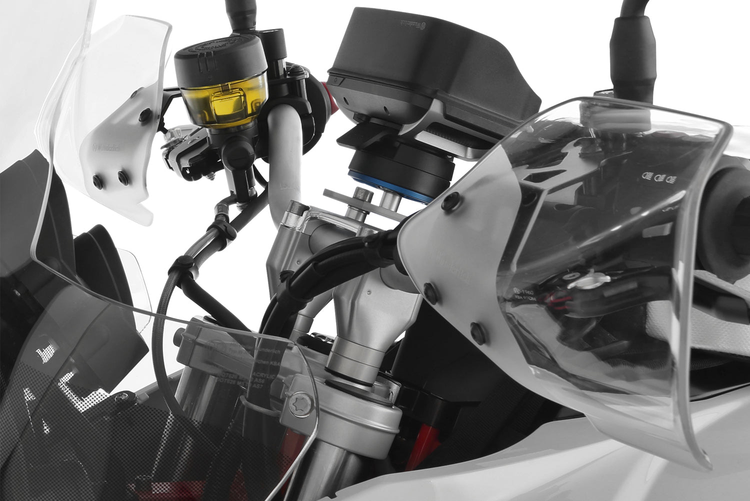 Wunderlich Hand Guards | Clear | BMW F 650 GS - Pyramid Motorcycle Accessories