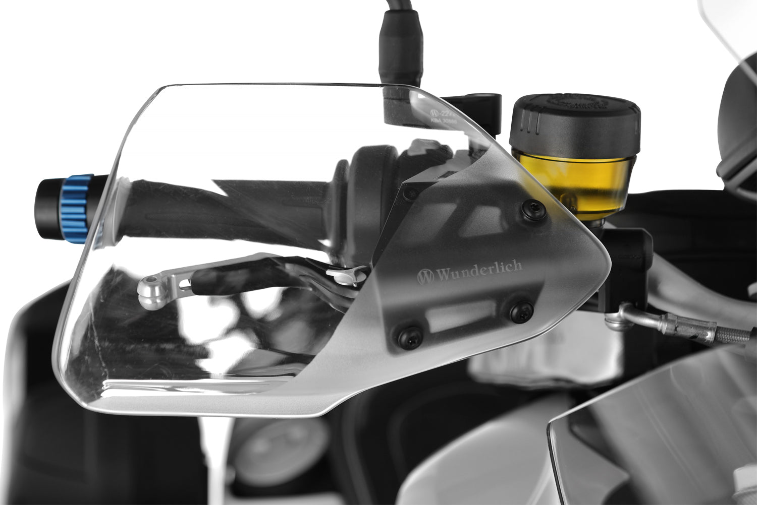 Wunderlich Hand Guards | Clear | BMW F 650 GS - Pyramid Motorcycle Accessories
