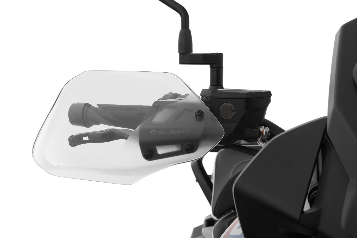 Wunderlich Hand Guards | Clear - Pyramid Motorcycle Accessories
