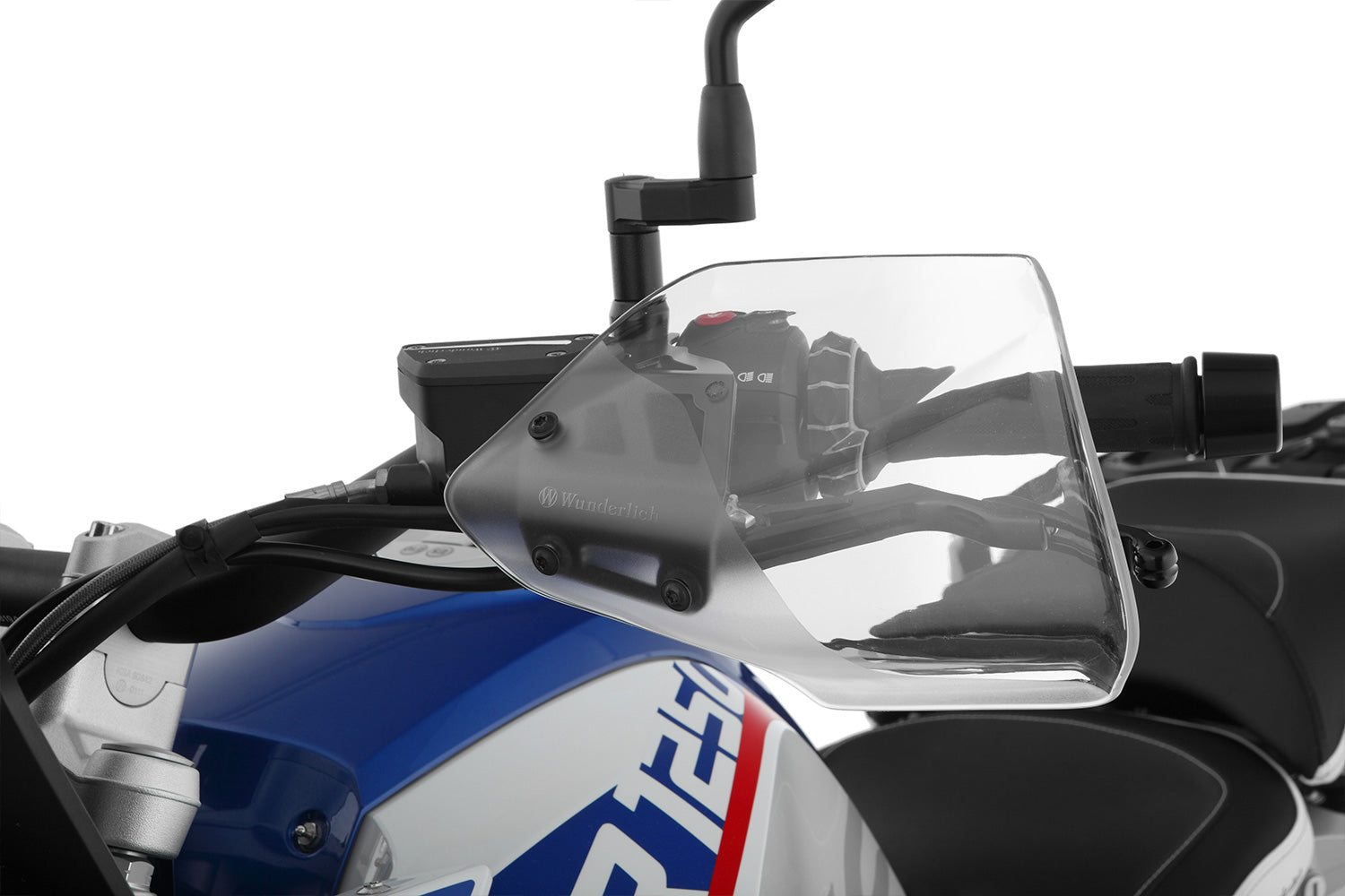 Wunderlich Hand Guards | Clear - Pyramid Motorcycle Accessories
