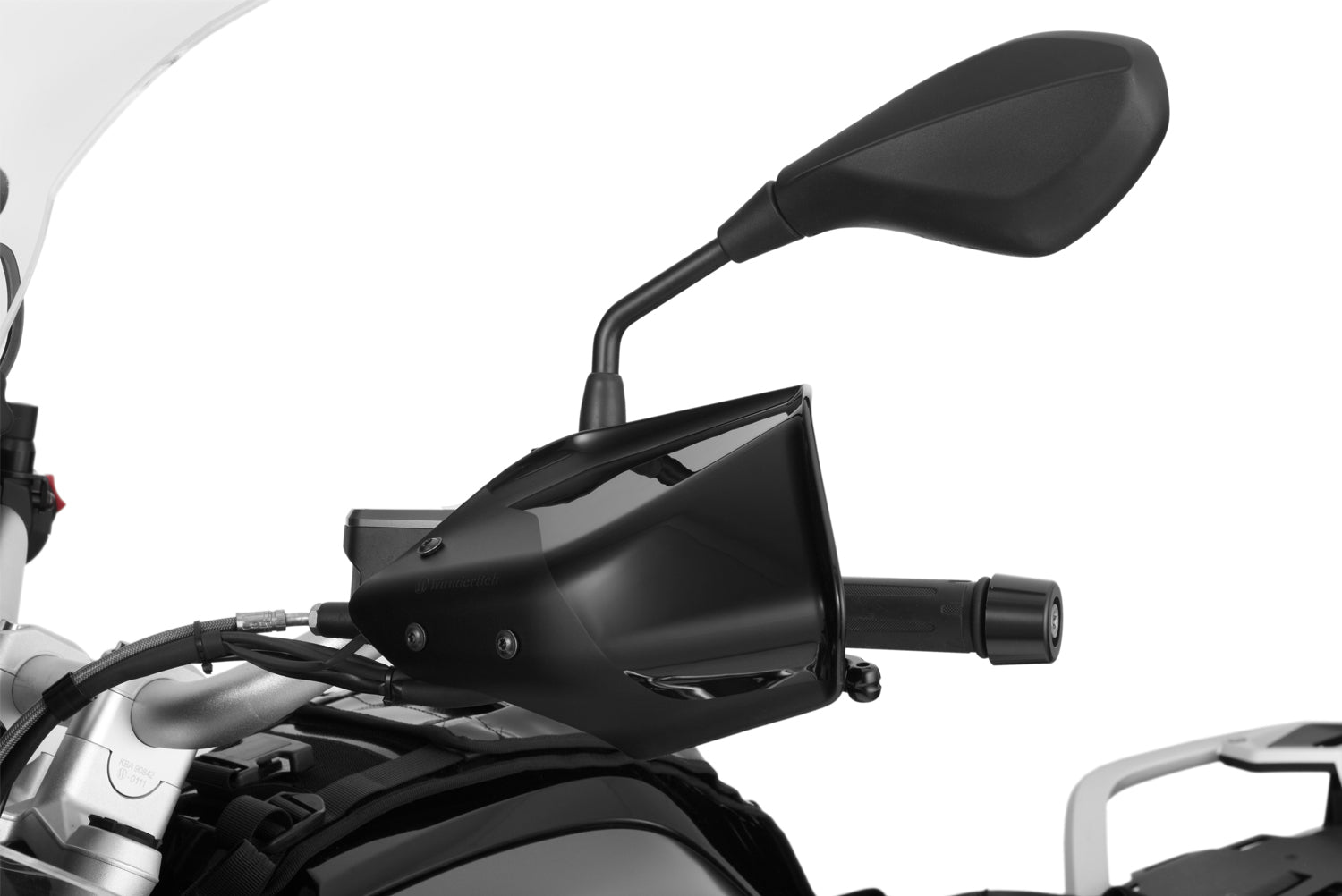 Wunderlich Hand Protectors Guards | Black | BMW R nineT - Pyramid Motorcycle Accessories