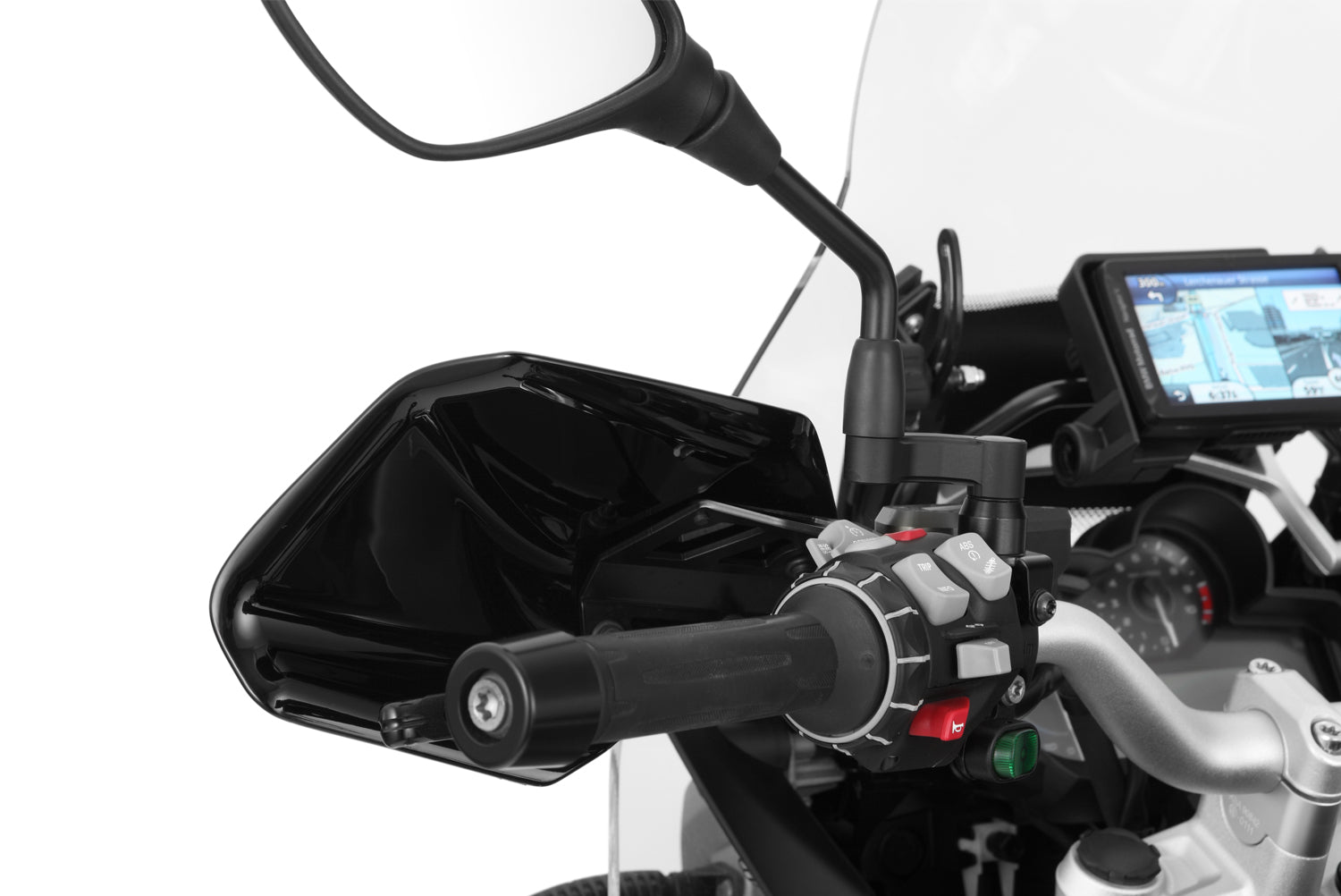 Wunderlich Hand Protectors Guards | Black | BMW R nineT - Pyramid Motorcycle Accessories